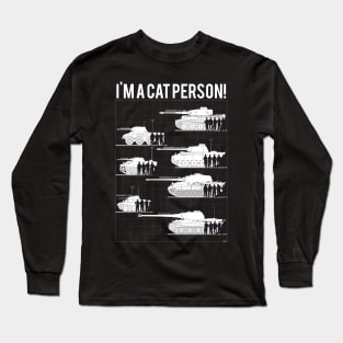 7 German steel cats (Im a cat person) Long Sleeve T-Shirt